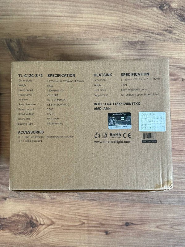 кулер для процессора Thermalright Peerless Assassin 120 SE ARGB 2