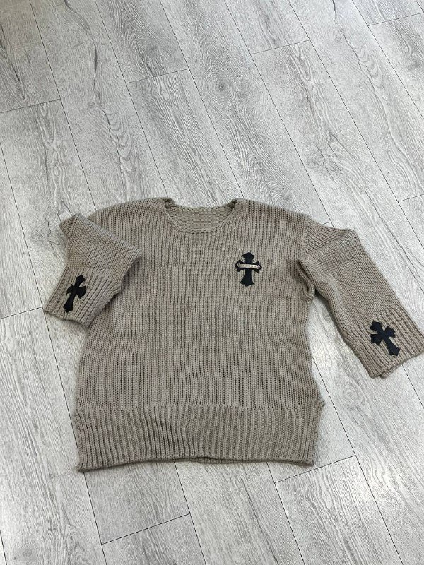 Свитер chrome hearts новый