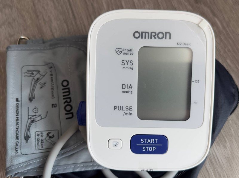 Новый тонометр Omron M2 Basic