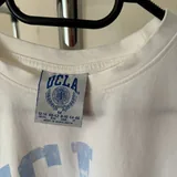 Укороченная белая футболка UCLA 3