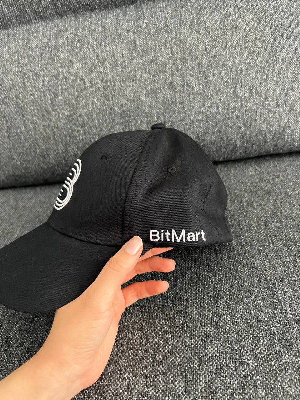 Кепка Bitmart новая 2