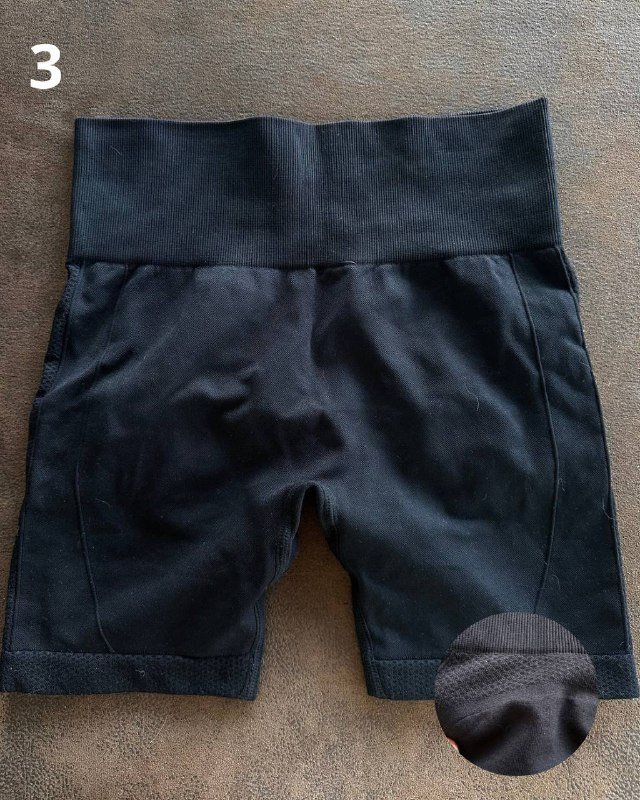 Топ-бандо, велосипедки, кроп-топ с длинным рукавом XS-S 5