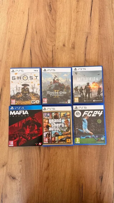 PS5, PS4 игры