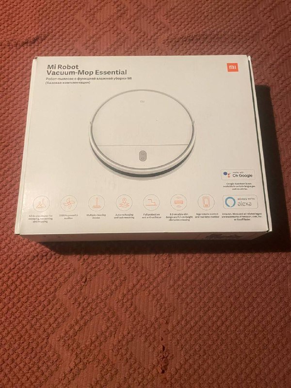 Робот-пылесос Mi Robot Vacuum-Mop Essential