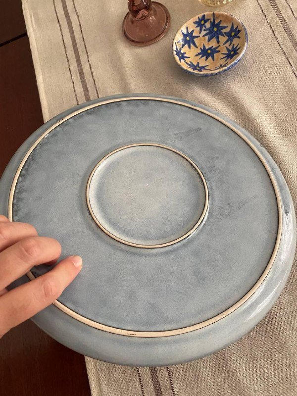 Тарелка новая тяжелая 2