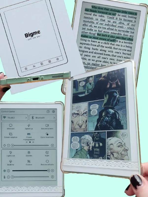 Электронная цветная книга Bigme B6 Color 1