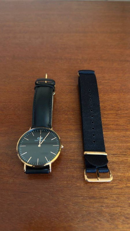 Часы Daniel Wellington Classic Sheffield Black Rose Gold 3