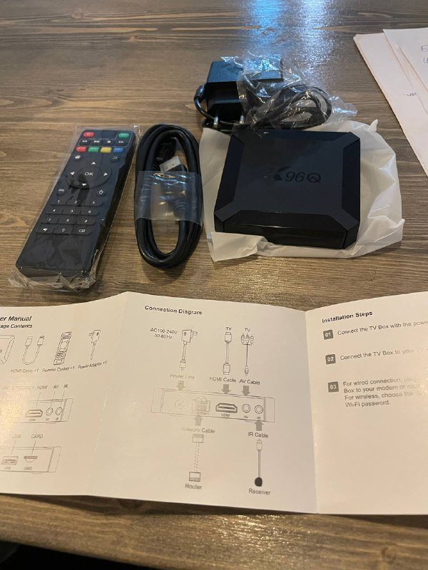 ТВ-приставка X96Q 4K Smart TV BOX Android 10 4