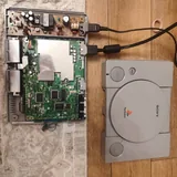 Playstation 1 неисправная после неудачного модчипа 1