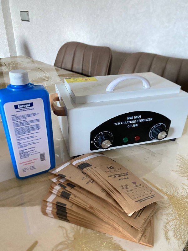 Сухожар, крафт пакеты, жидкость для дезинфекции 3