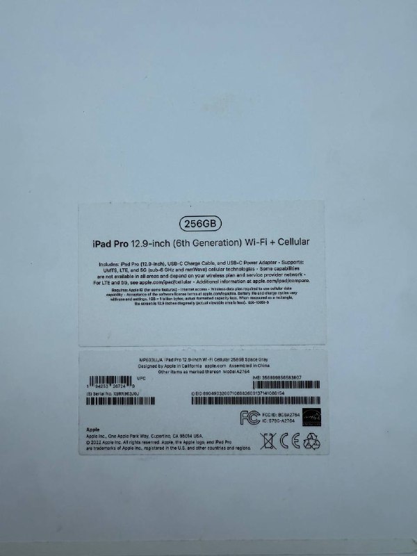 iPad Pro M2 12.9" полный комплект 3