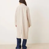ASOS DESIGN чёрное, светло-бежевое и бордовое пальто 5