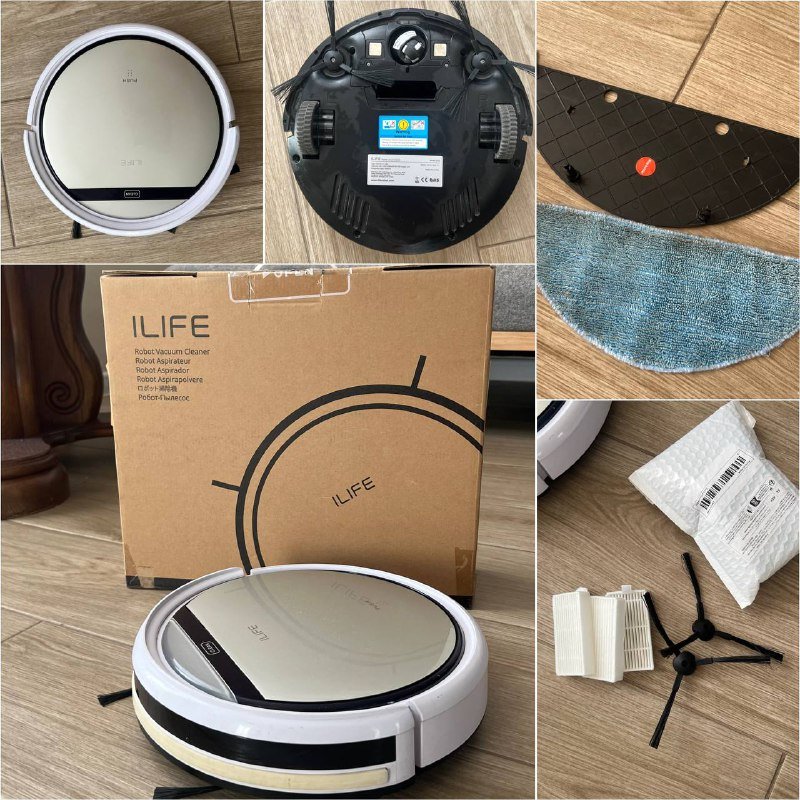 Робот пылесос ILife v50 с аксессуарами и фильтрами