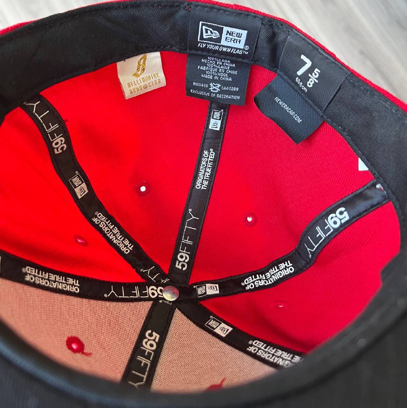 Кепка New Era x Billionaire Boys Club размер 7 5/8 3