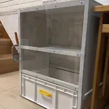 Закрытый кошачий лоток-шкаф 4