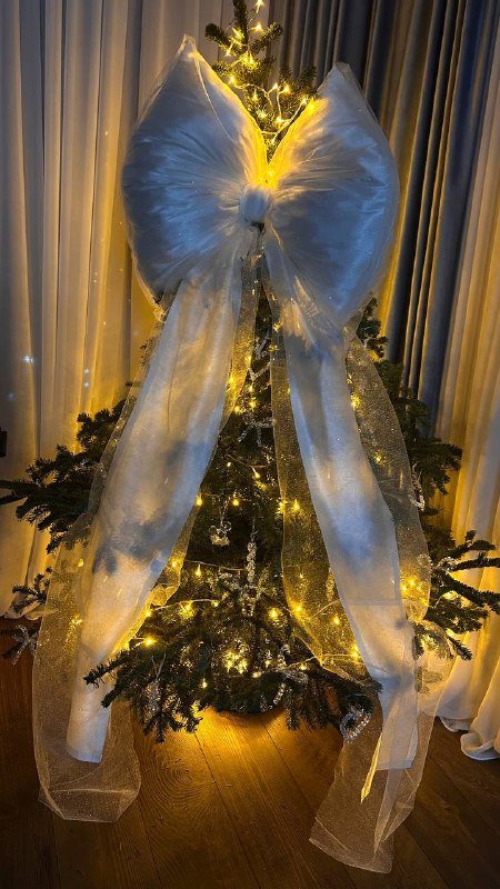 бант на елку 2