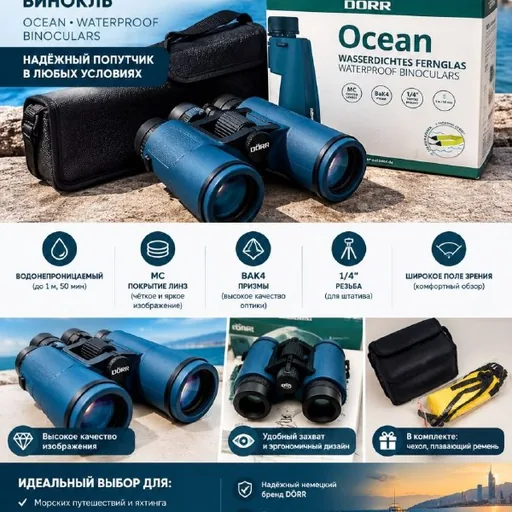 Бинокль DÖRR Ocean 7×50 Waterproof