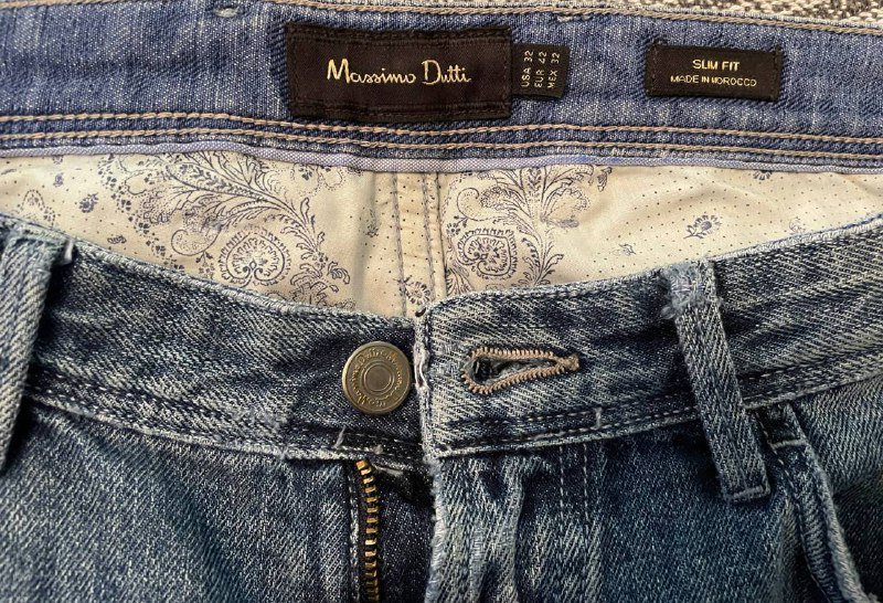 Оригинальные брюки Massimo Dutti slim fit 3
