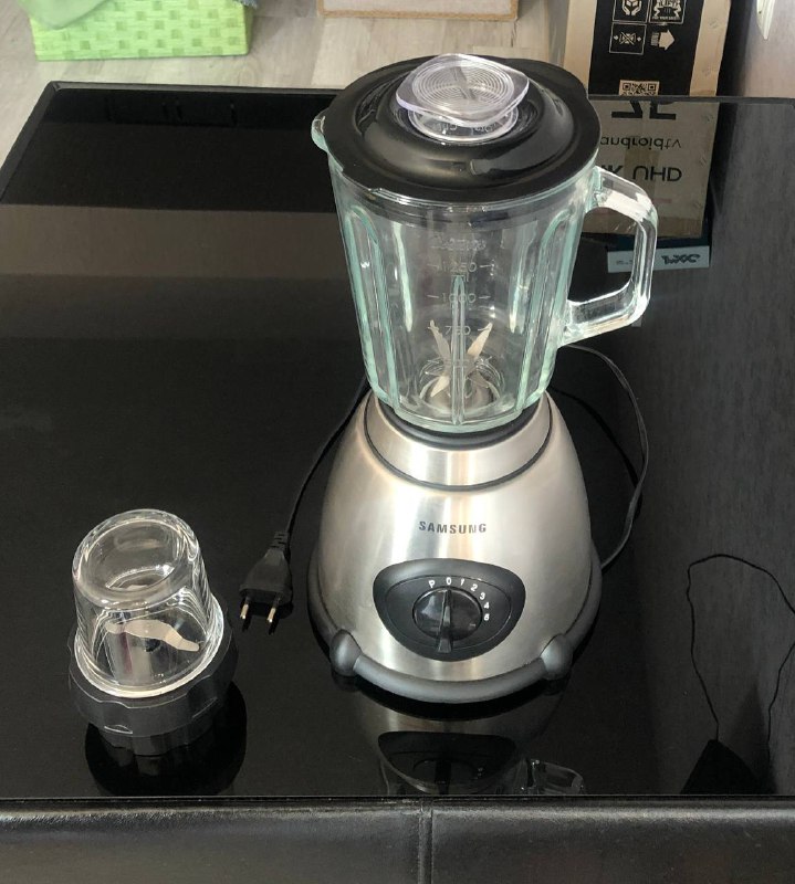 Блендер Samsung, кофемолка не работает, кружка заварочная с ложкой 2