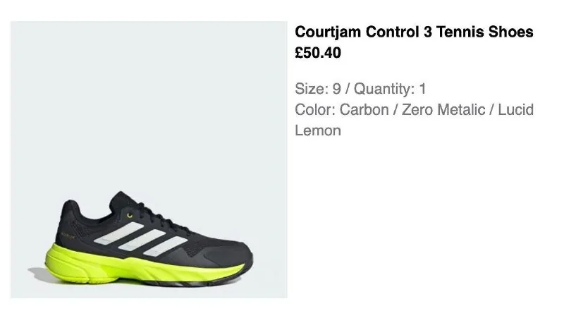 Мужские теннисные кроссовки Adidas CourtJam Control 3 1