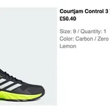 Мужские теннисные кроссовки Adidas CourtJam Control 3 1