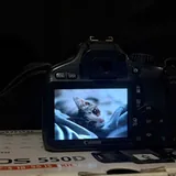 Canon EOS 550D с объективом 2