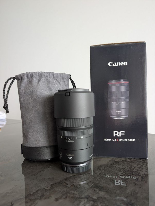 Объектив Canon RF 100mm f/2.8 L Macro IS USM