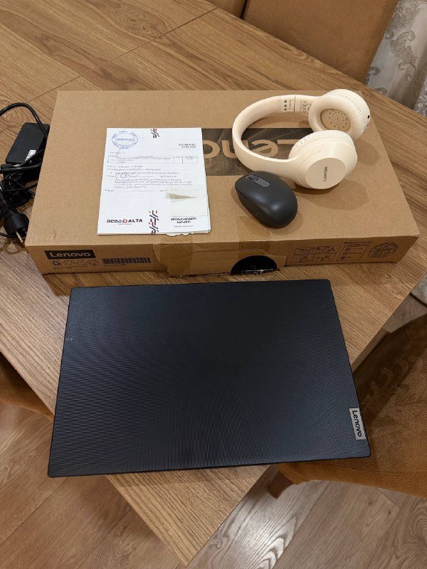 Lenovo V15 G3 (SMB) 2024 ноутбук, наушники, мышь 4