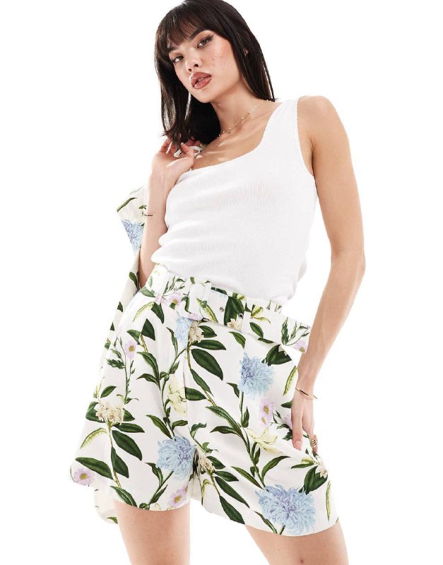 Шорты Asos Design женские с поясом S/M