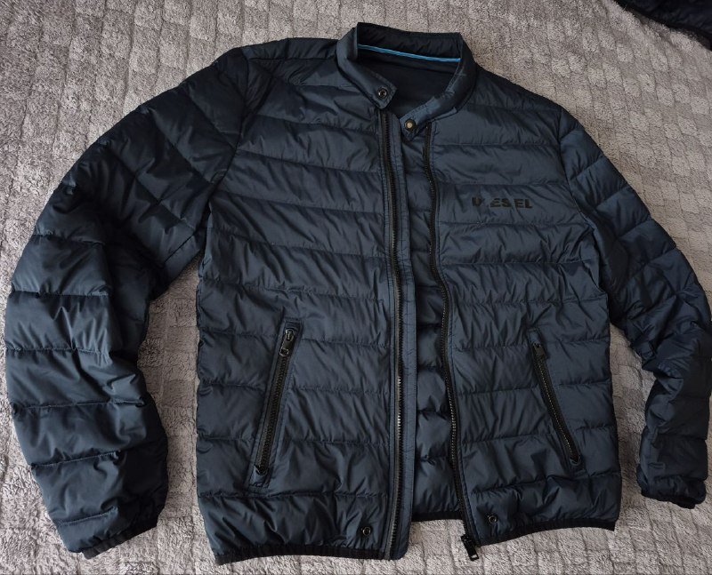 Куртка Michael Kors L, куртки Diesel L на пуху, кожаная косуха мужской S 3