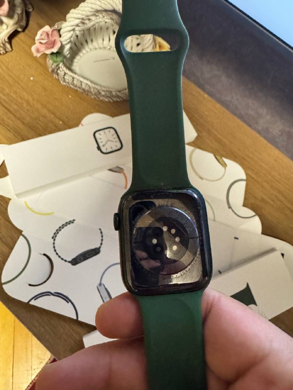Apple Watch 7 45 мм с зарядкой и коробкой 4