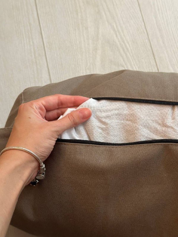 Болстер с лузгой гречихи, блоки из дерева 2