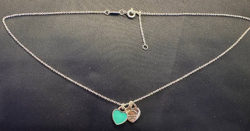 Оригинальная цепочка Tiffany & Co. с подвесками 4