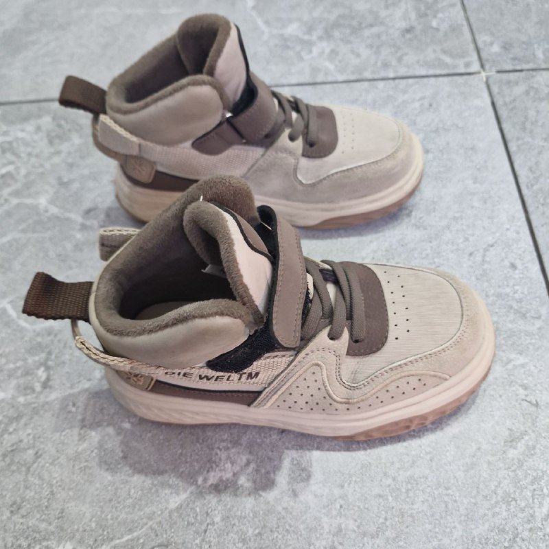 ботинки с утеплением, туфли, сланцы детские