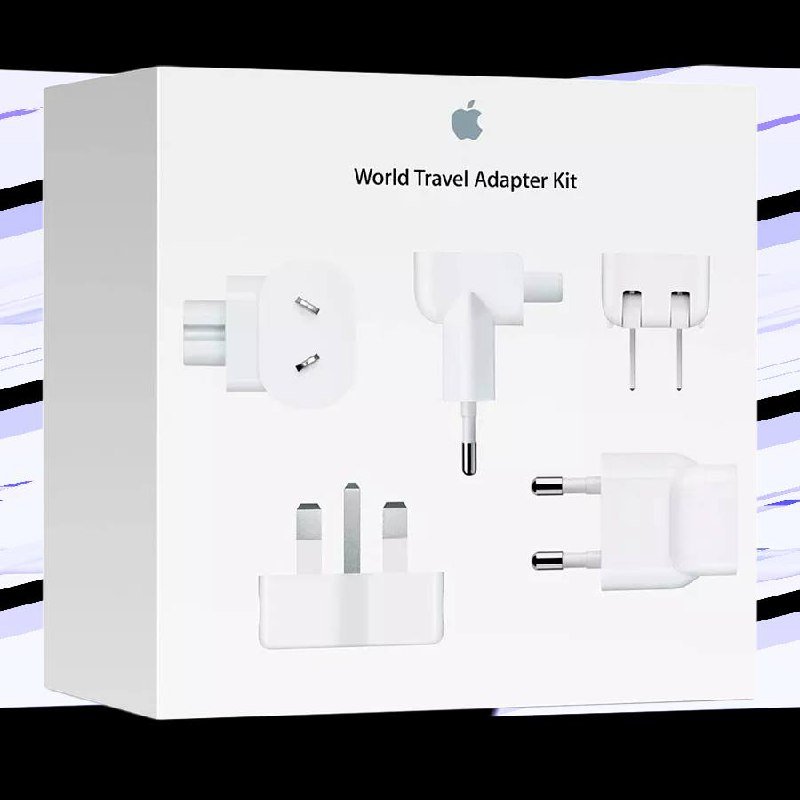 Набор адаптеров переходников для розеток