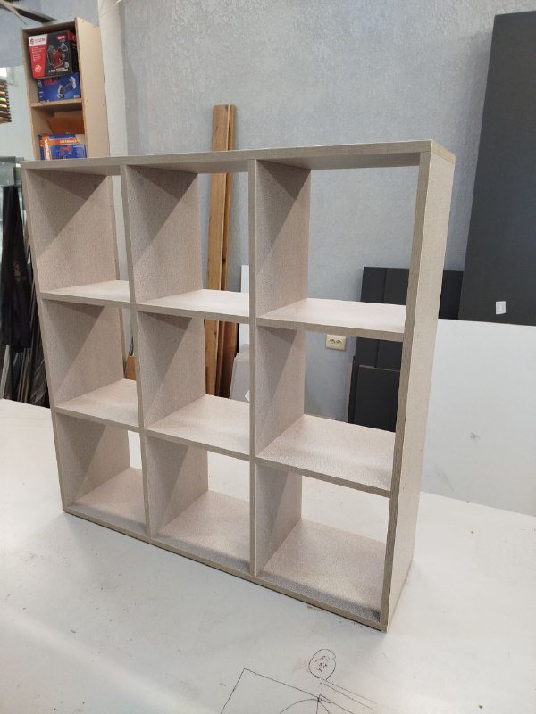 Стеллаж из ЛДСП 103х103х29 см