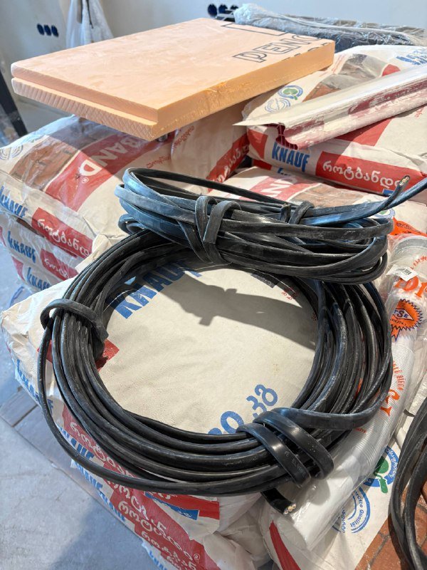 Стройматериалы штукатурка, шпатлевка, сетка, кабель