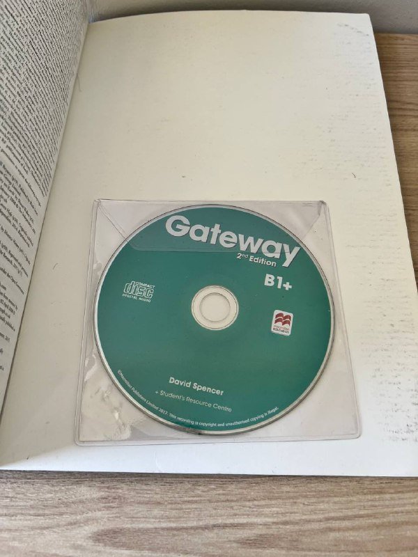Учебник Gateway B1+, рабочая тетрадь, диск 2