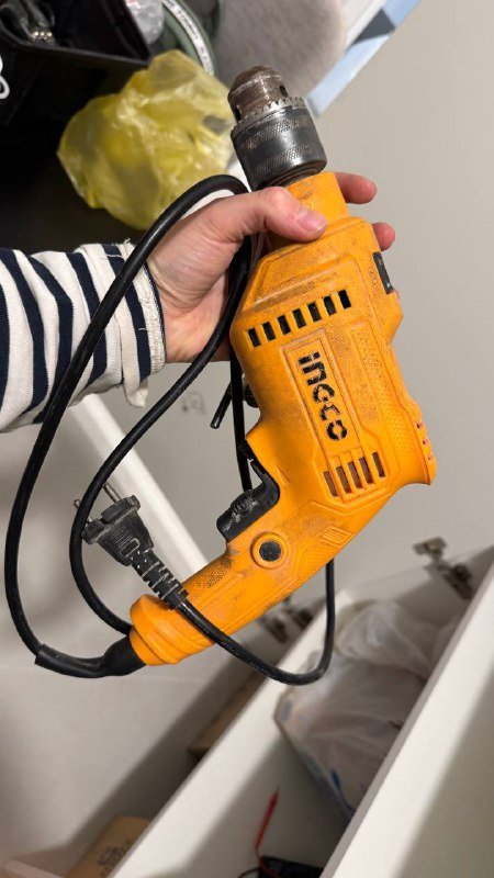 Дрель Ineco и вертикальная стойка для дрели 3