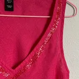 Льняная майка топ H&M 2