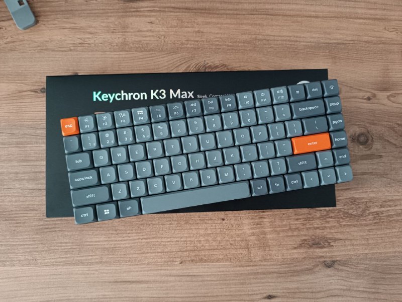 Keychron K3 Max беспроводная клавиатура коричневые свитчи 3