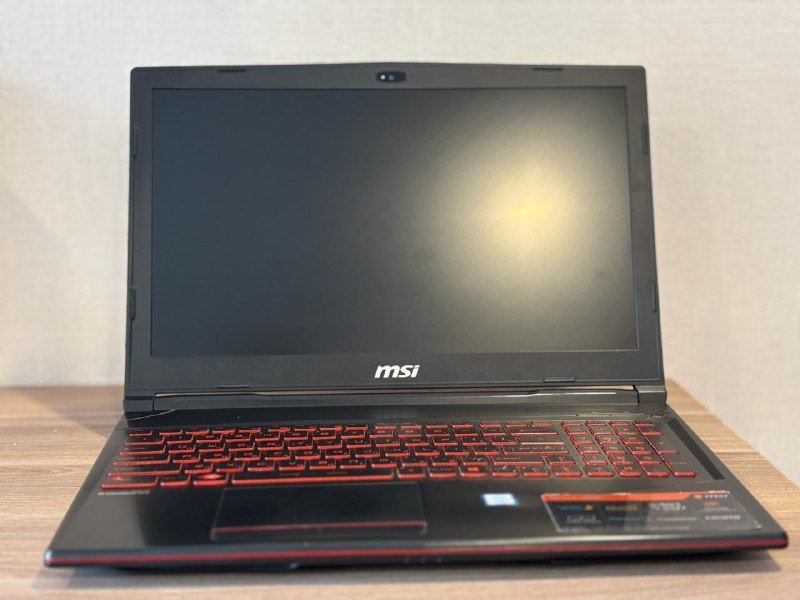 Игровой ноутбук MSI Intel i5, GTX 1050, 32Gb RAM, 240Gb SSD