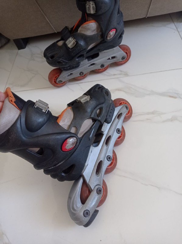 Ролики размер 27-32 с полиуретановыми колёсами 2