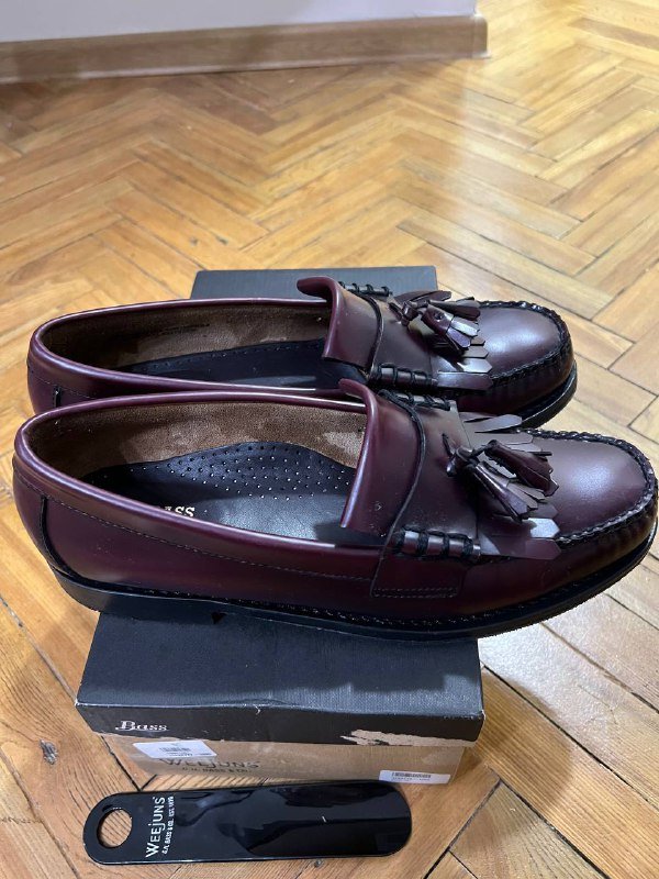 Лоферы GH BASS Weejuns мужские винный цвет размер 10 юк 4