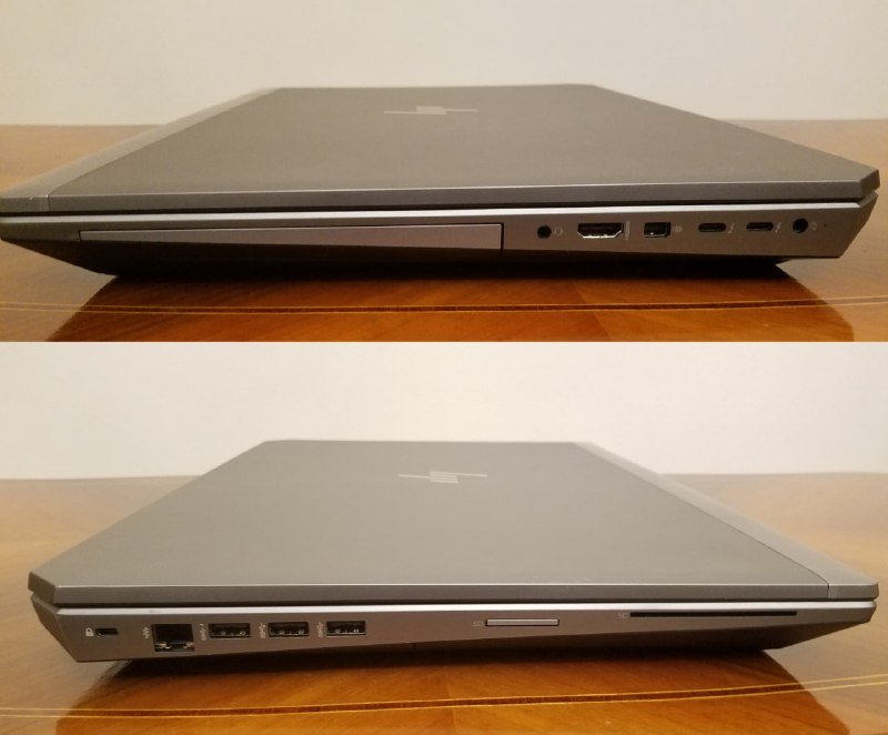 HP Zbook G6 17 бизнес ноутбук 4