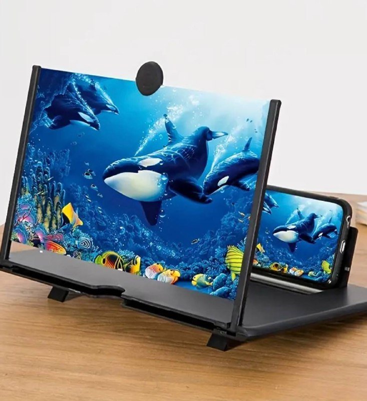 Портативный усилитель экрана мобильного телефона 12 дюймов 5