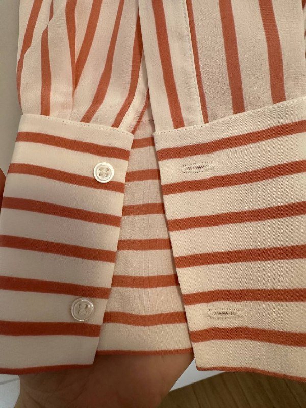 Удлиненная блуза Massimo Dutti шелк размер 42 euro 3