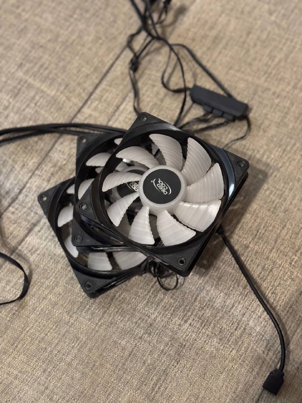 Стеклянный корпус для ПК и кулеры Deepcool с ргб 2