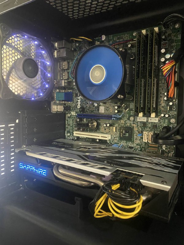Компьютер i7 3770, Mb h61, RX 580 4GB, 16GB RAM, SSD, HDD 5