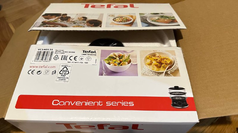 Пароварка Tefal новая в упаковке 3